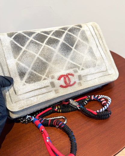 Chanel Oh my Boy Graffiti Leboy Bag