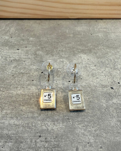 Chanel No. 5 Perfume Earrings