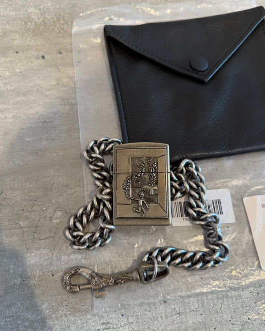Enfants Riches Deprimes Minutemen Zippo Case Wallet Chain