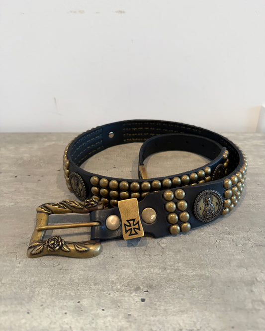 Enfants Riches Déprimes Antique Brass Jesus Coin Belt