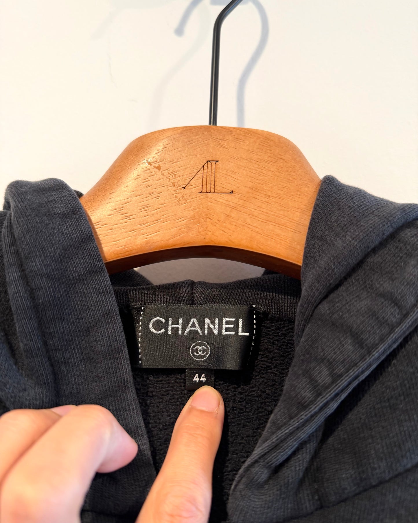 Chanel 17K Astronaut Zip Up Hoodie