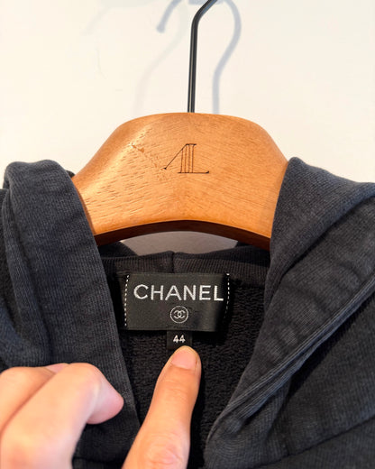 Chanel 17K Astronaut Zip Up Hoodie