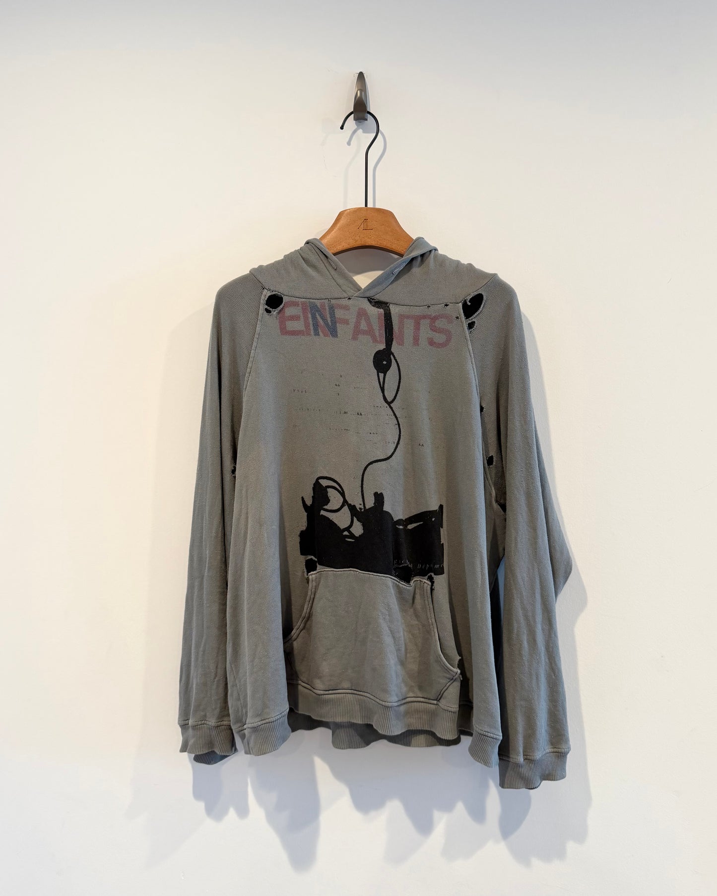 Enfants Riches Deprimes Forget To Answer Shrunken Hoodie