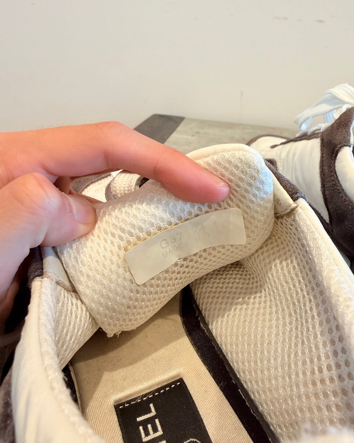 Chanel CC Logo Sneakers