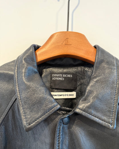 Enfants Riches Deprimes Tracker Leather Jacket