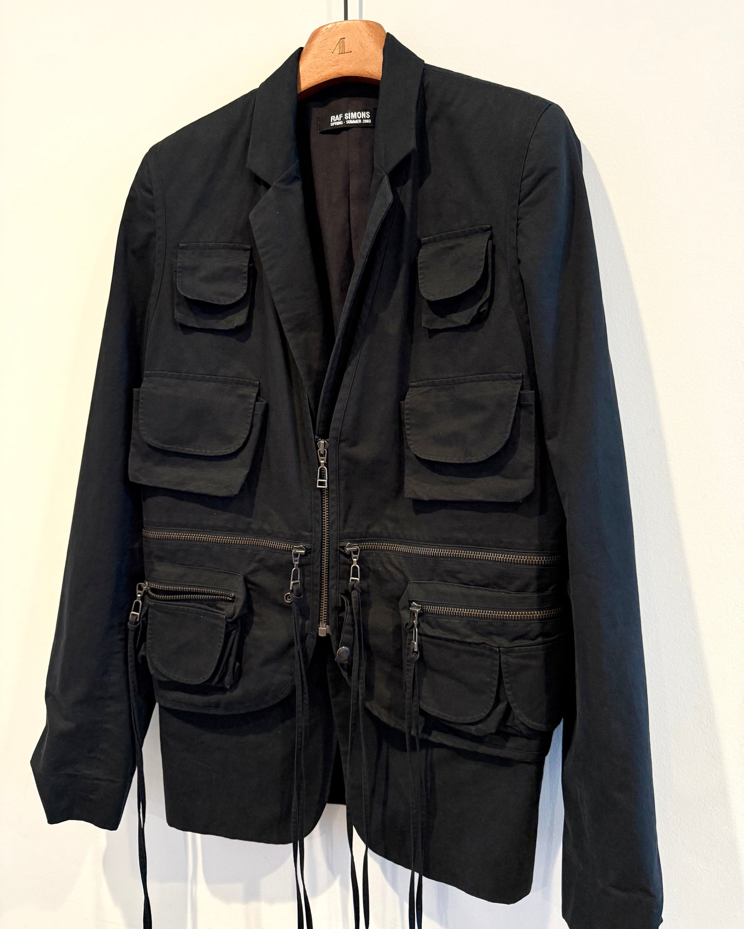 Raf Simons Ss2003 Consumed Cargo Blazer