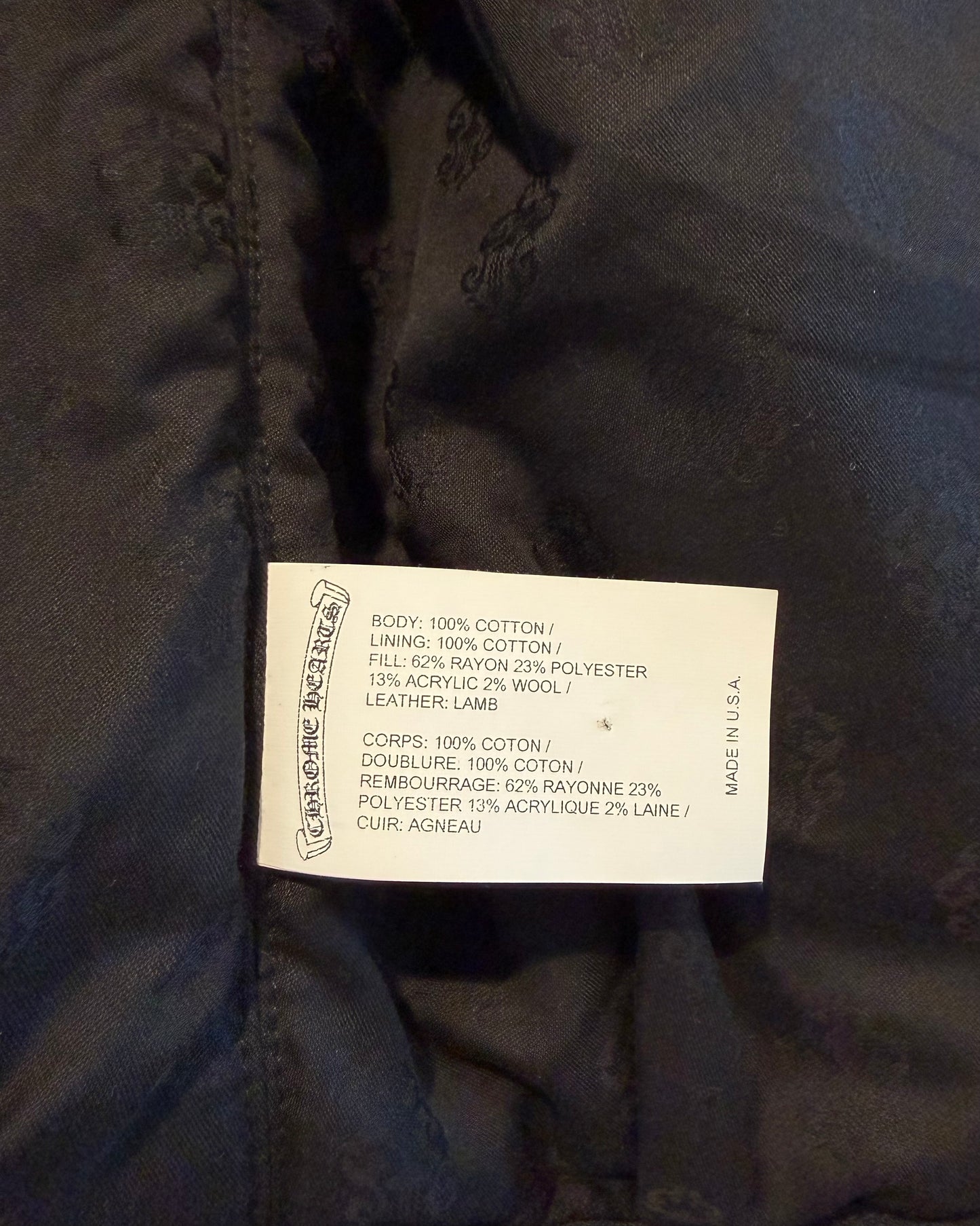 Chrome Hearts Matty Boy 99 Eyes Sex Records Jacket