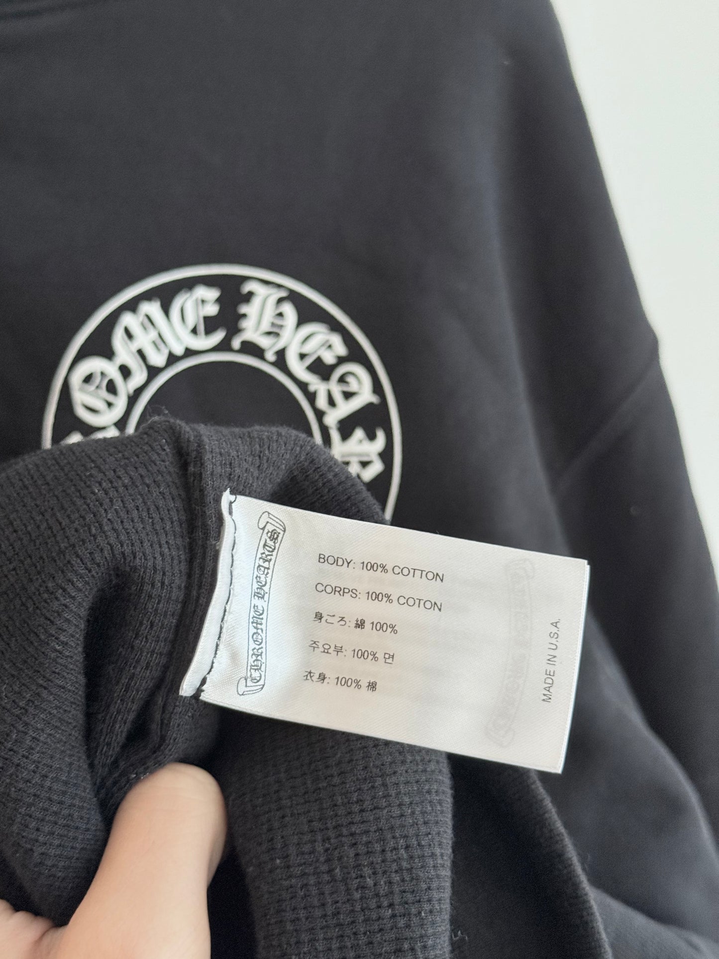 Chrome Hearts Horse Shoes Fxxk you Zip up Hoodie