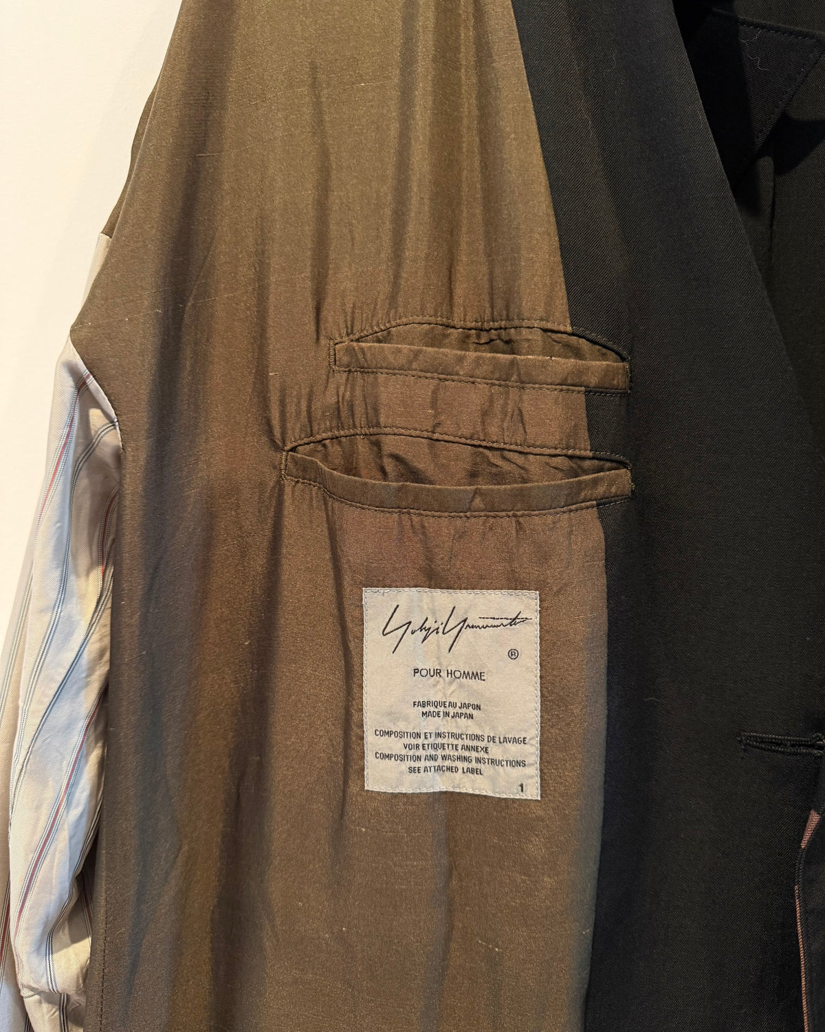 Yohji Yamamoto 17SS Wait Until Dark Coat