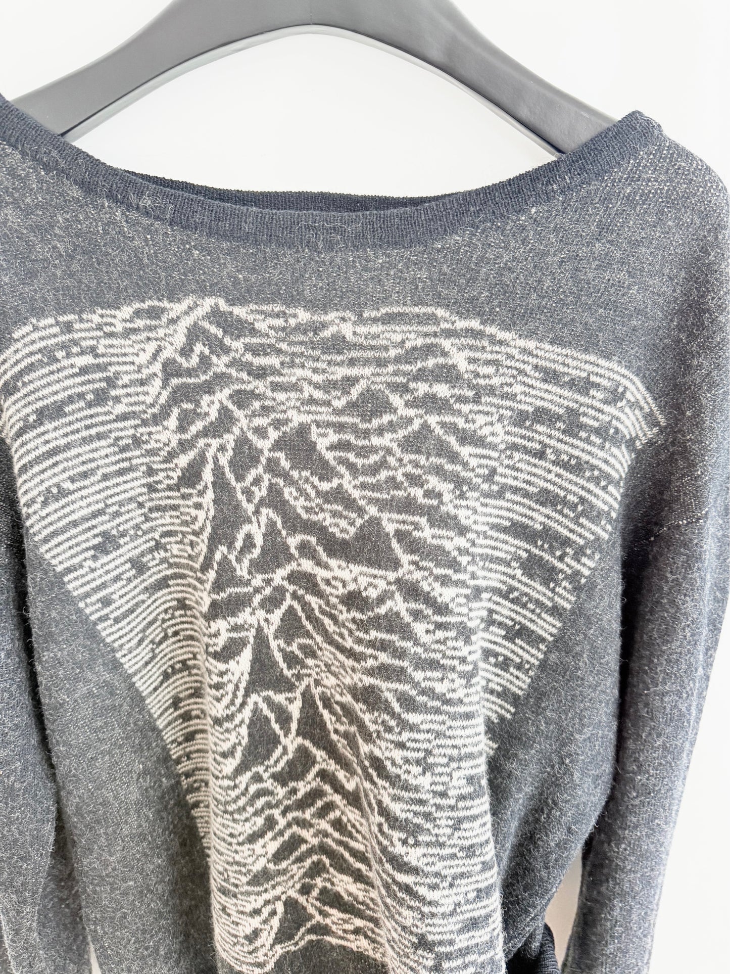 Raf Simons Closer Unknown Pleasures Sweater