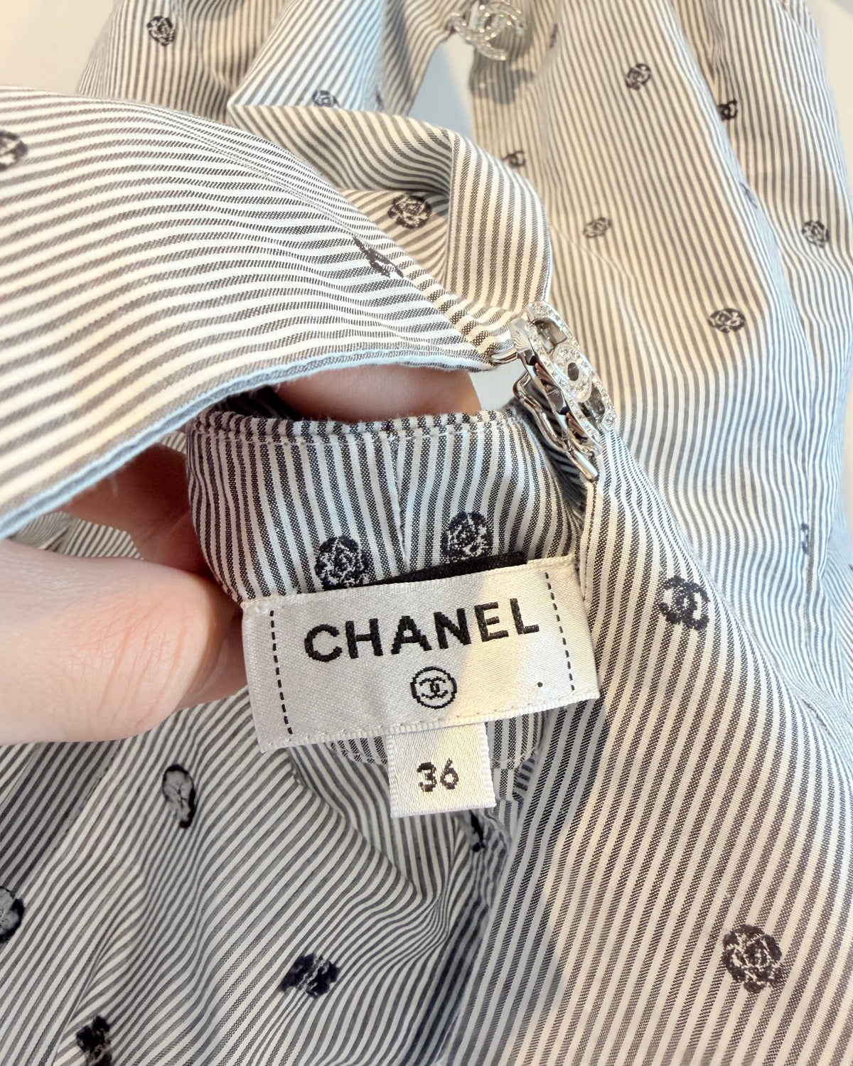 Chanel 24C Striped Top