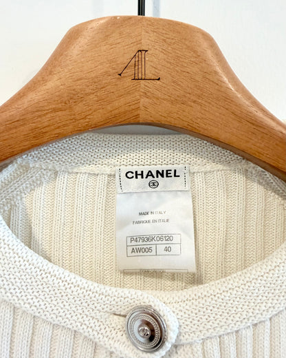Chanel 05A Hoolow Knit Cardigan