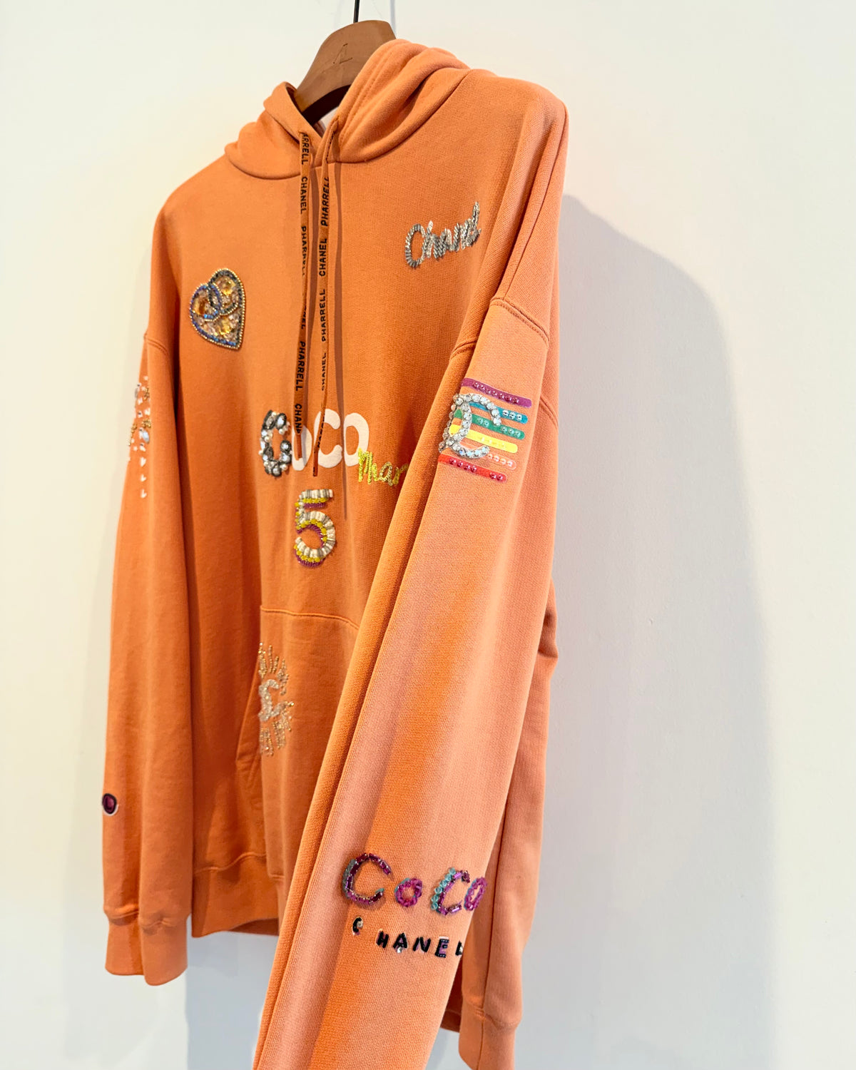 Chanel x Pharrell Coco Hand Beaded Lesage Hoodie
