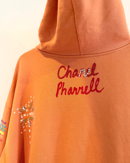 Chanel x Pharrell Coco Hand Beaded Lesage Hoodie