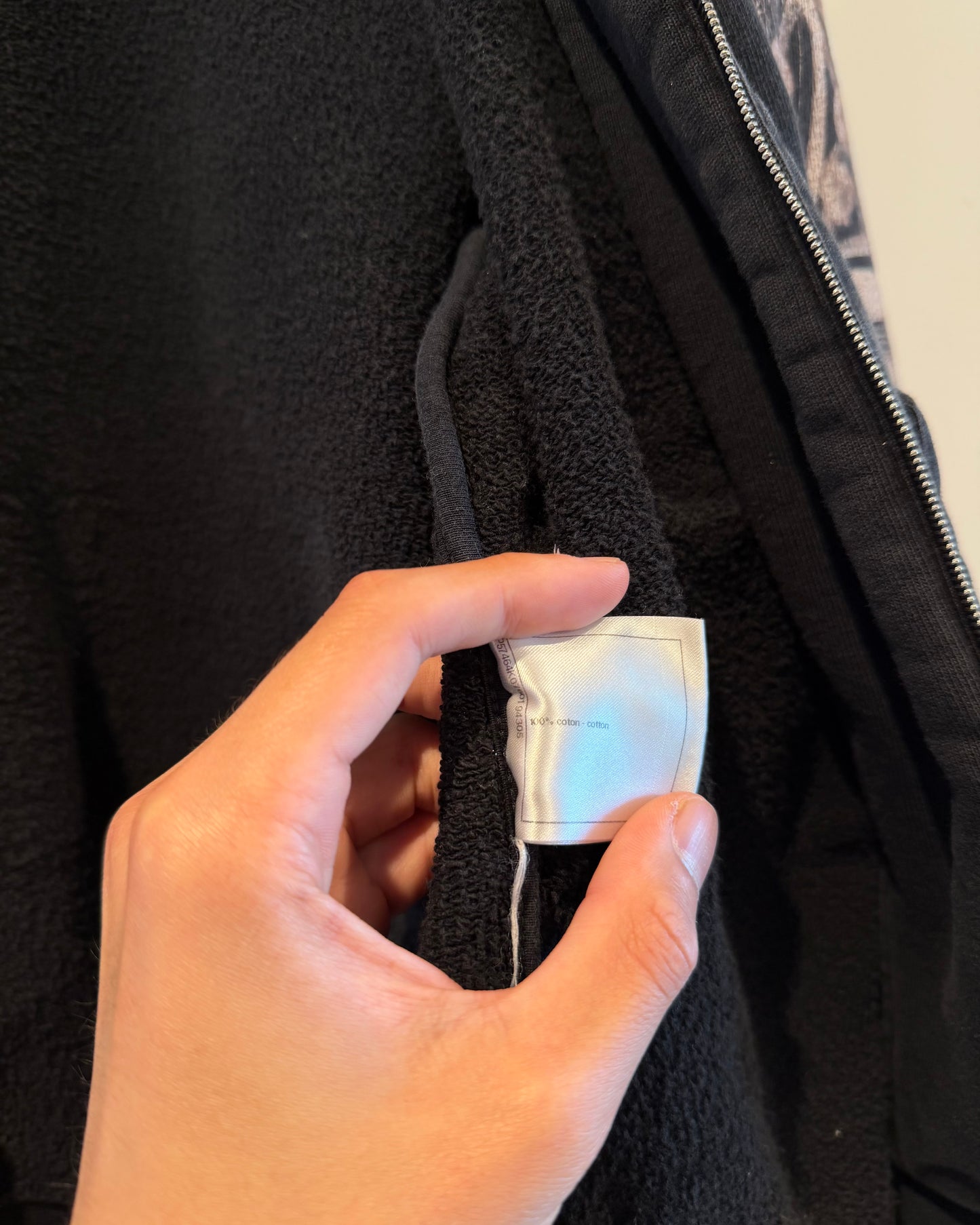 Chanel 17K Astronaut Zip Up Hoodie