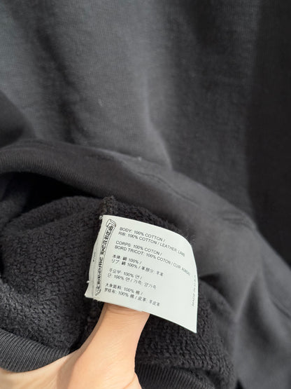Chrome Hearts Paper jam Triple Corss Patched Sweatshirt