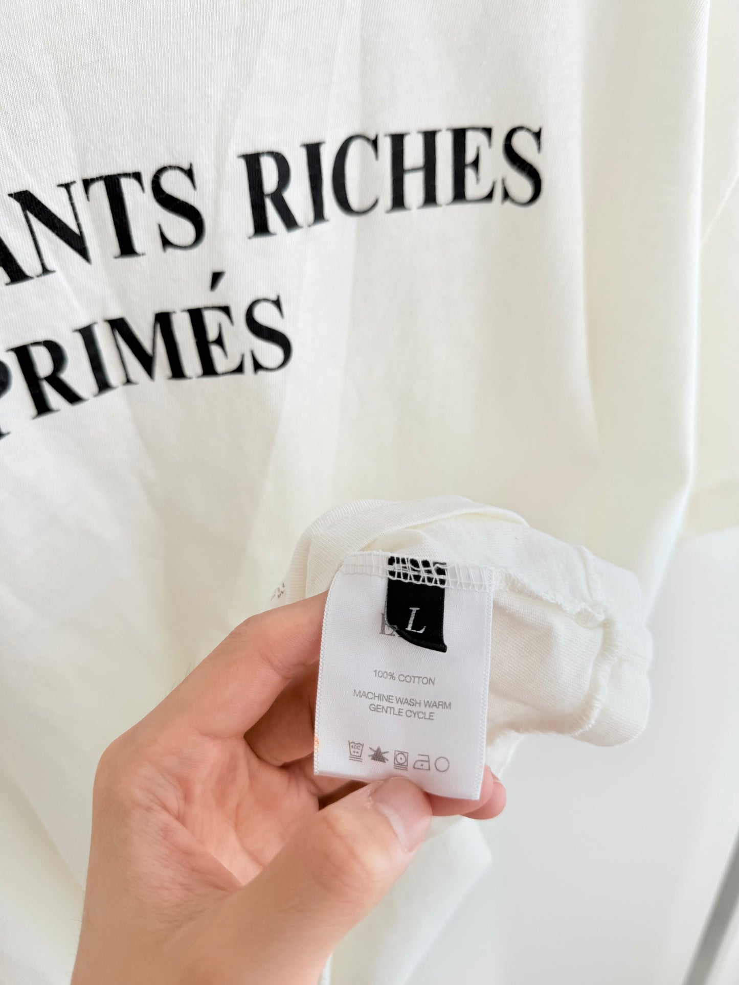 Enfants Riches Deprimes Ink Splatter Logo T-Shirt