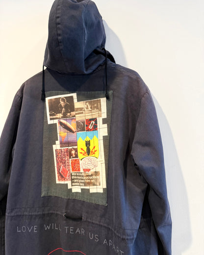 Raf Simons Aw2003 Closer New Order Colleges Parka