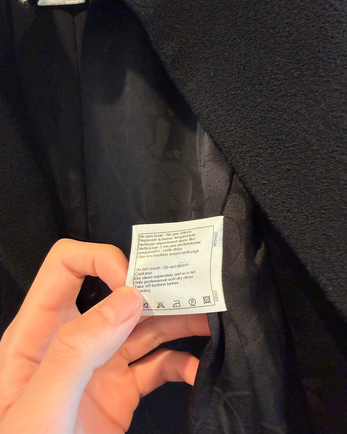 Chanel 14C Singapore Runway Wool Jacket