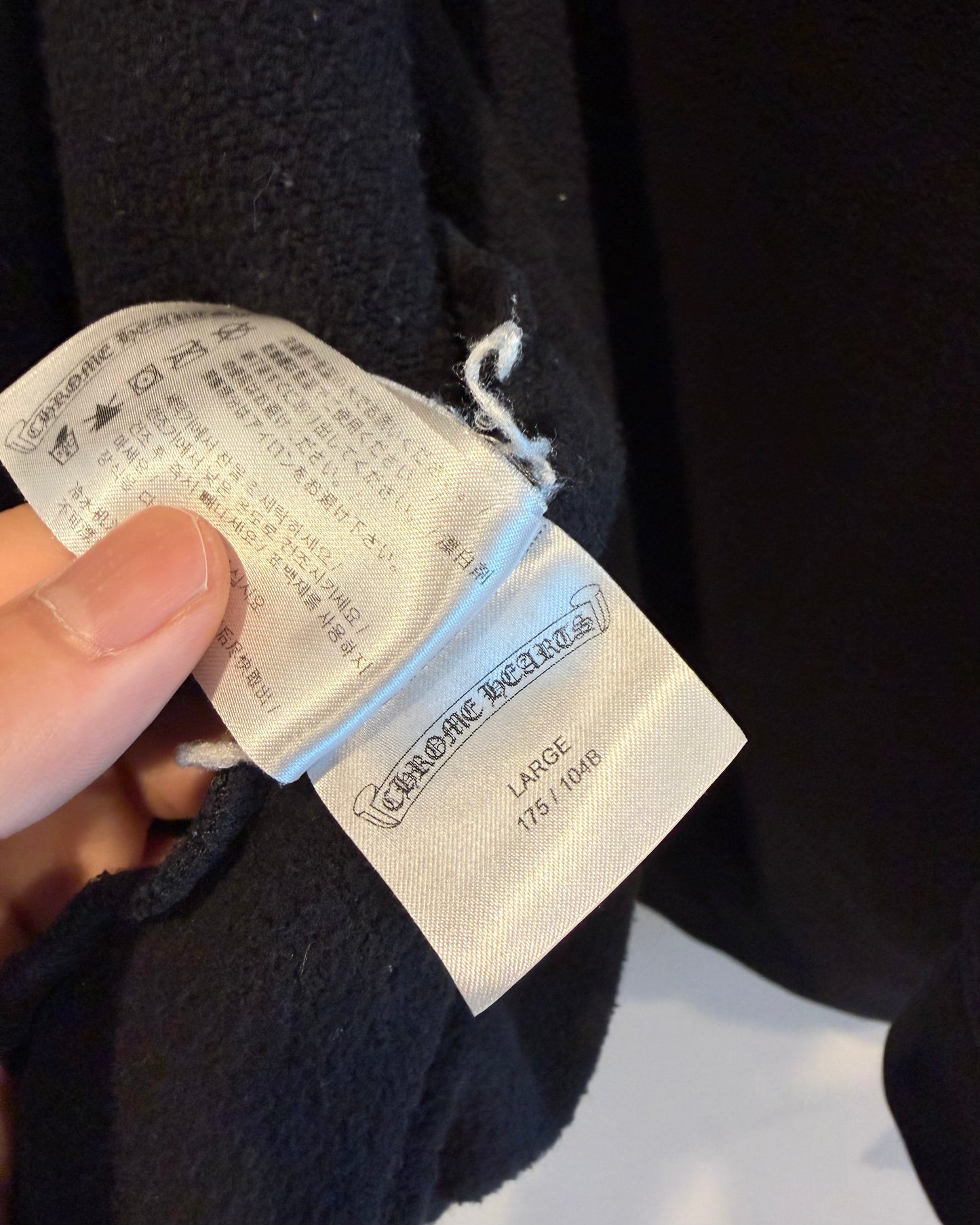 Chrome Hearts Foti Zip Up Hoodie (No Zip)