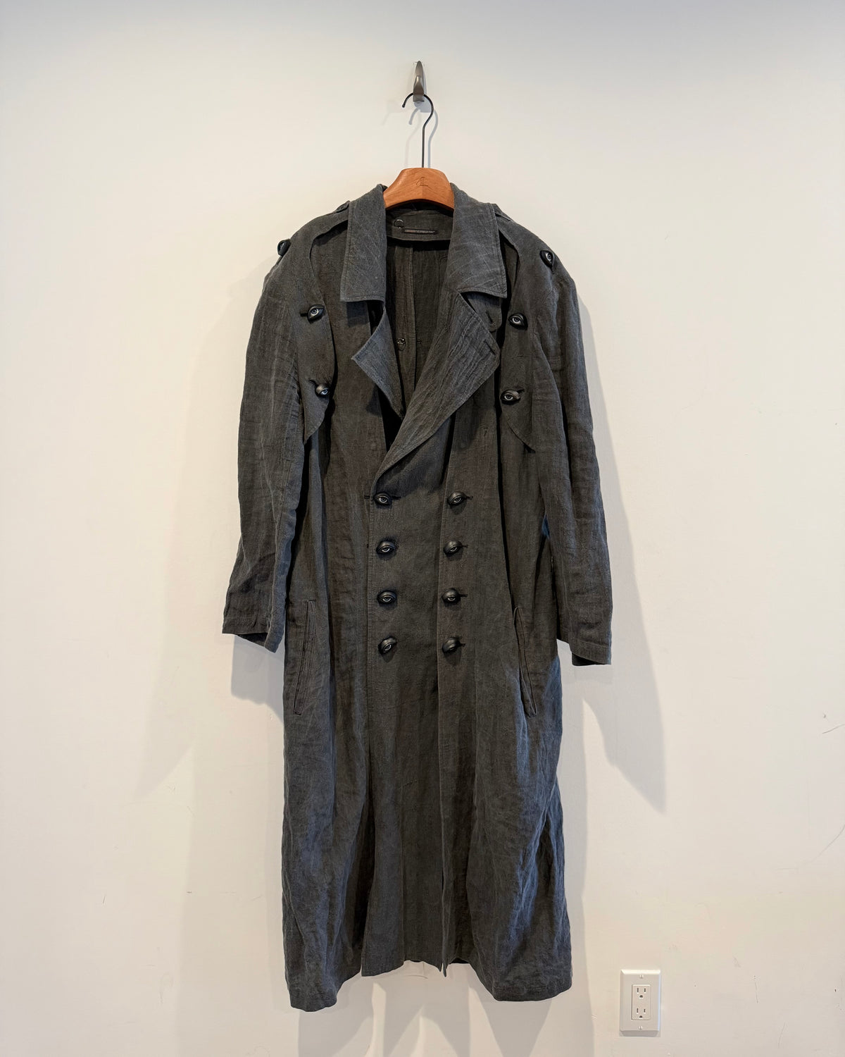 Yohji Yamamoto 20SS Eyes Coat
