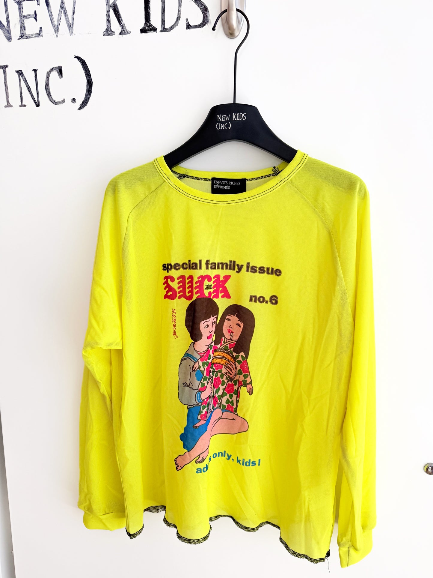 Enfants Riches Deprimes Suck mesh Long Sleeves Shirt