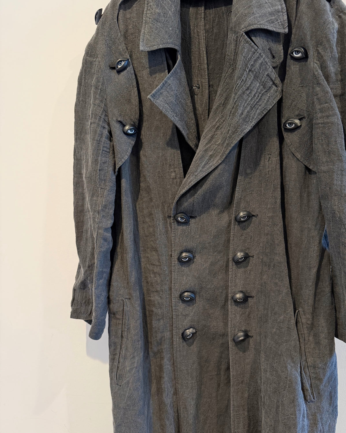 Yohji Yamamoto 20SS Eyes Coat