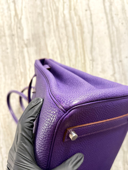 Hermes Togo Birkin 35 Iris