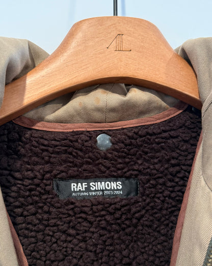 Raf Simons Aw2003 Closer New Order Dazzle Parka