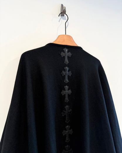 Chrome Hearts Cross Patches Wool Coat