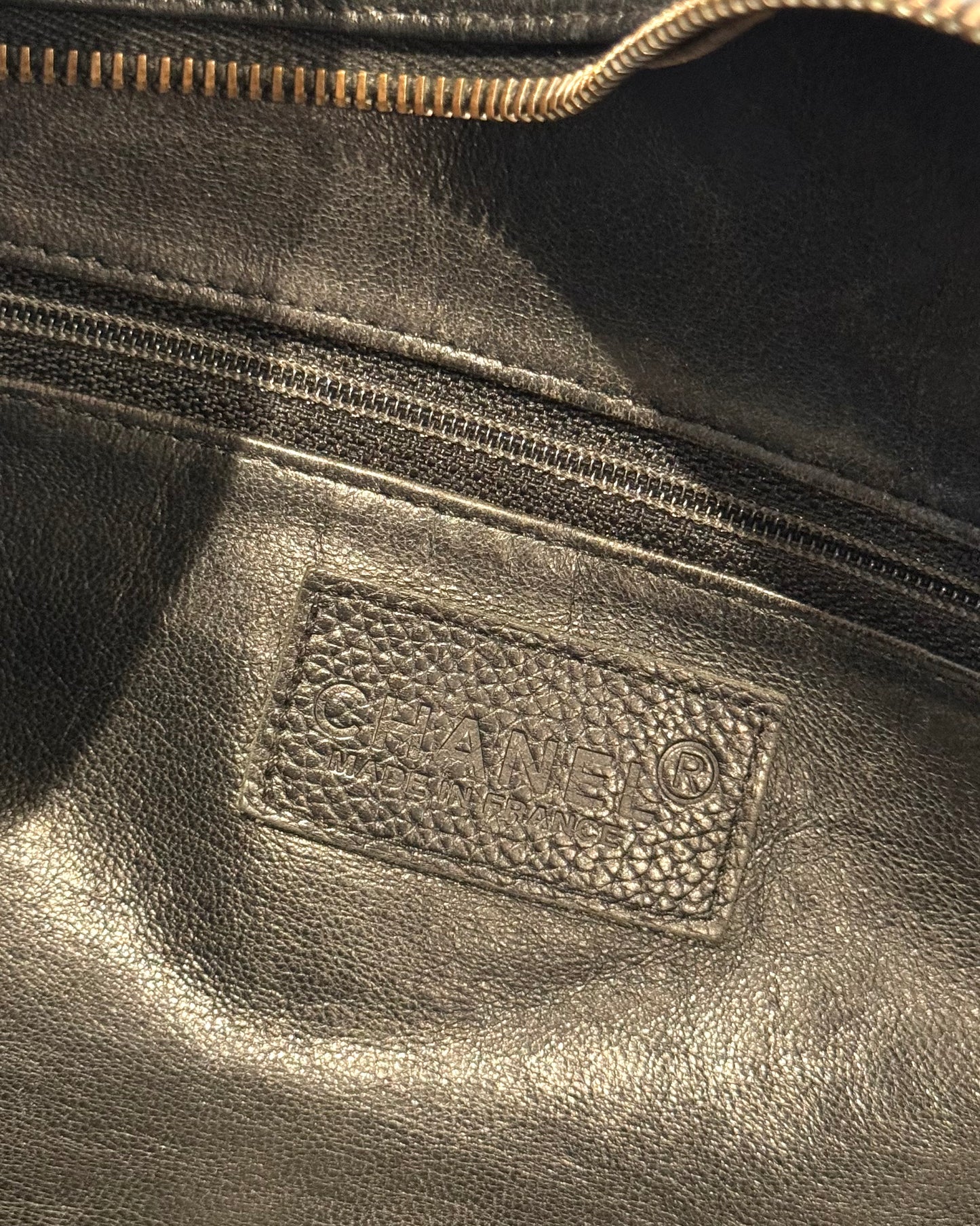 Chanel 2000 Vintage Logo Bowling Bag