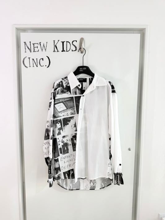 Enfants Riches Deprimes Photo Printed Button Up Shirt