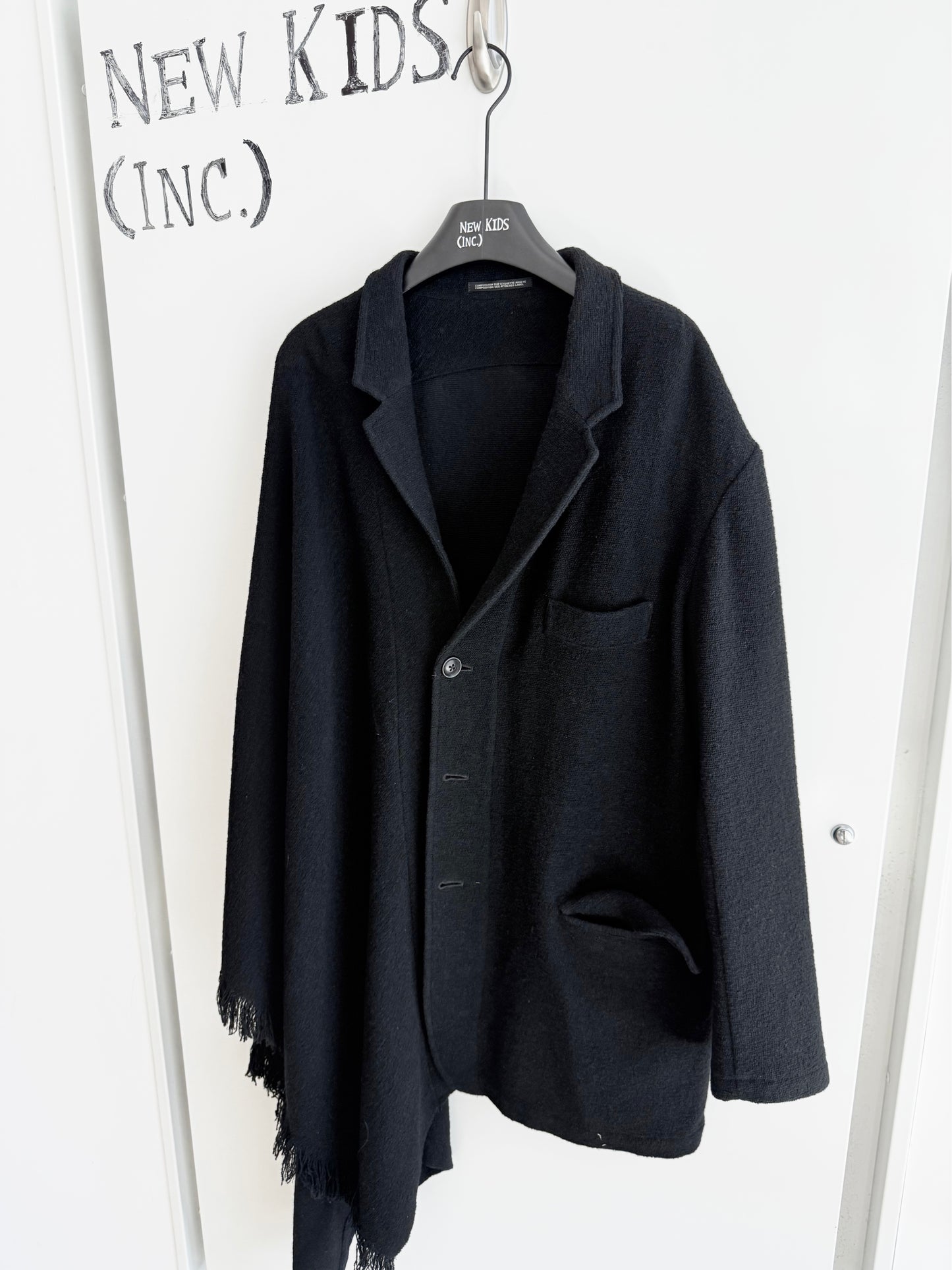 Yohji Yamamoto 20AW Half Cloak Blazer