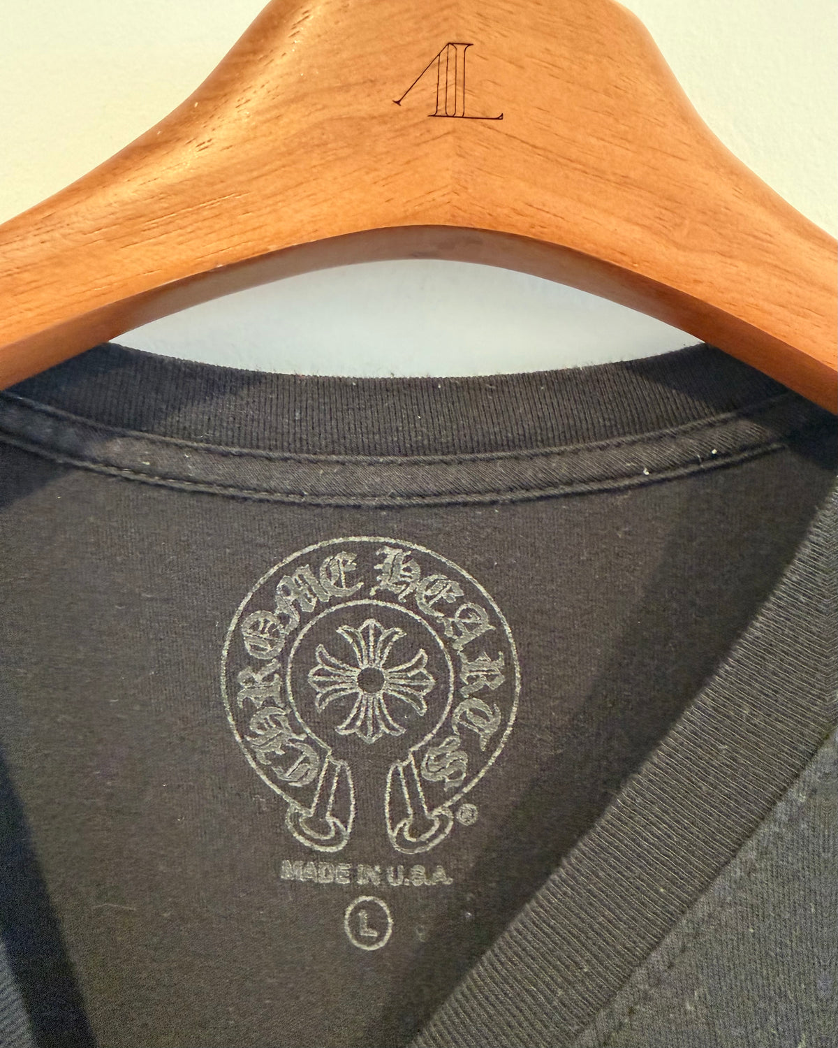 Chrome Hearts Pink Horse Shoes Long Sleeve