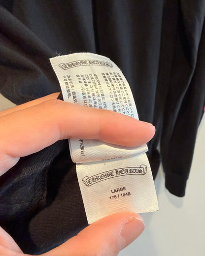 Chrome Hearts Pink Horse Shoes Long Sleeve